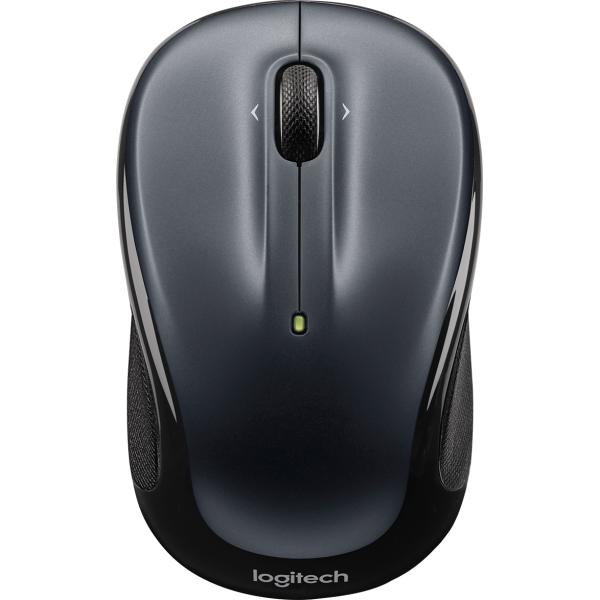 Logitech 910-006812 M325s Wireless Mouse, Ambidextrous, Optical, RF Wireless, 1000 DPI, Black