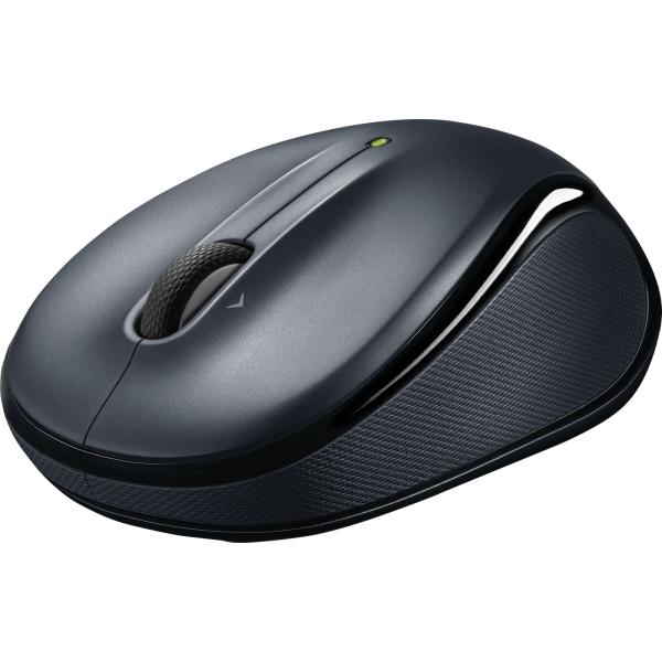 Logitech 910-006812 M325s Wireless Mouse, Ambidextrous, Optical, RF Wireless, 1000 DPI, Black