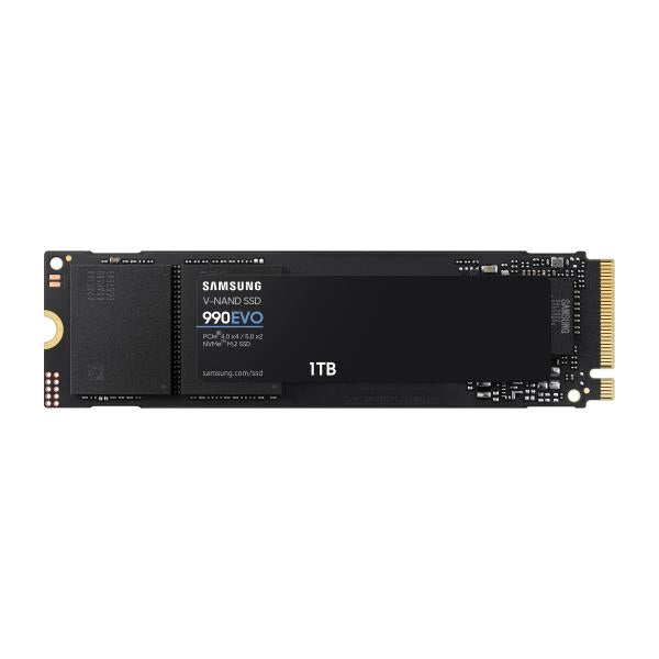 Samsung MZ-V9E1T0BW 990 EVO SSD, 1 TB, M.2 NVME, 5000 MB/s