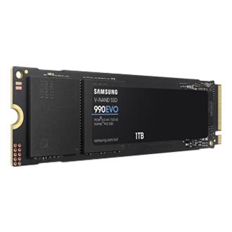 Samsung MZ-V9E1T0BW 990 EVO SSD, 1 TB, M.2 NVME, 5000 MB/s