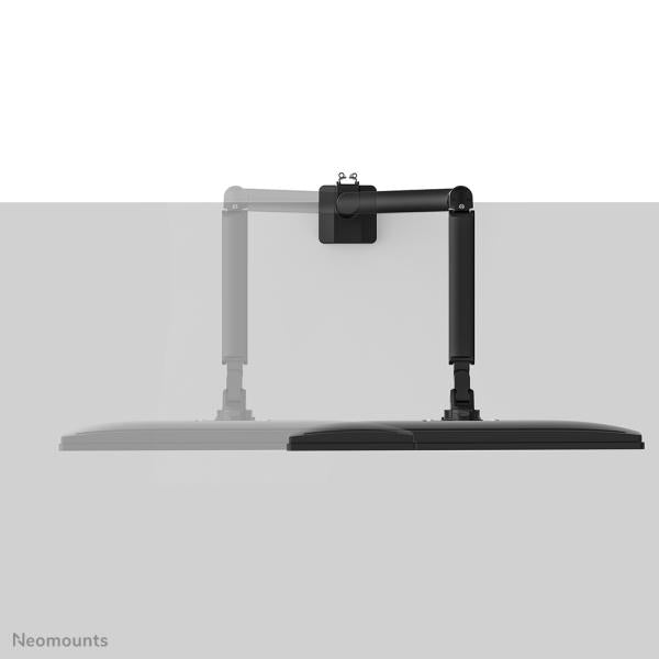 Neomounts desk monitor arm, Clamp/Grommet, 9 kg, 43.2 cm (17") 88.9 cm (35") 100 x 100 mm, Black