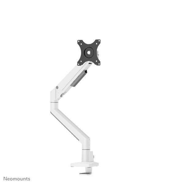 Neomounts desk monitor arm, Clamp/Grommet, 9 kg, 43.2 cm (17") 88.9 cm (35") 100 x 100 mm, White