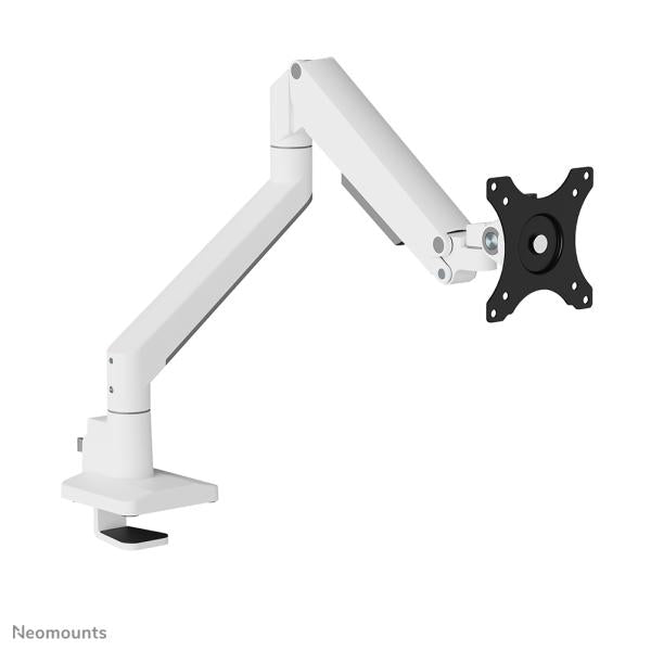 Neomounts desk monitor arm, Clamp/Grommet, 9 kg, 43.2 cm (17") 88.9 cm (35") 100 x 100 mm, White