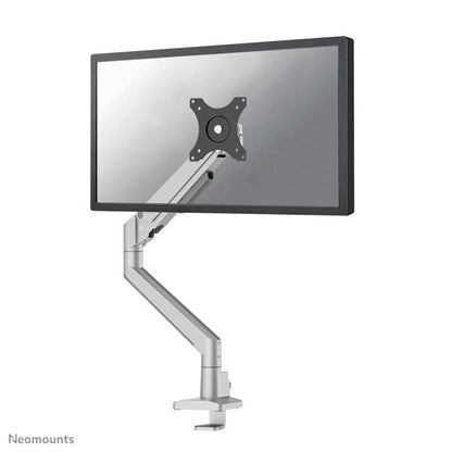 Neomounts desk monitor arm, Clamp/Grommet, 9 kg, 43.2 cm (17") 88.9 cm (35") 100 x 100 mm, Silver