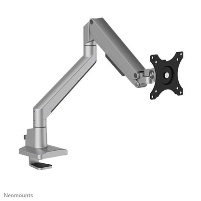 Neomounts desk monitor arm, Clamp/Grommet, 9 kg, 43.2 cm (17") 88.9 cm (35") 100 x 100 mm, Silver