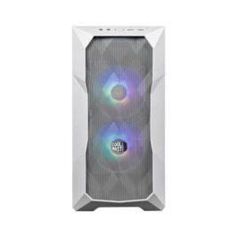 Cooler Master TD300-WGNN-S00 TD300 Mesh White, mATX, Midi-Tower, ARGB hub, 3D Mesh, removable top