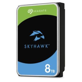 Seagate ST8000VX010 SkyHawk Surveillance HDD, 3.5", 8 TB, SATA3, 180 MB/s