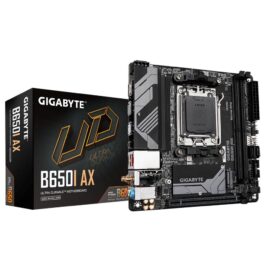 Gigabyte B650I AX, Mini-ITX, AMD AM5, 2x DDR5, USB 3.2 Gen 2, 2.5 GbE, Wi-Fi 6E, PCIe 4.0