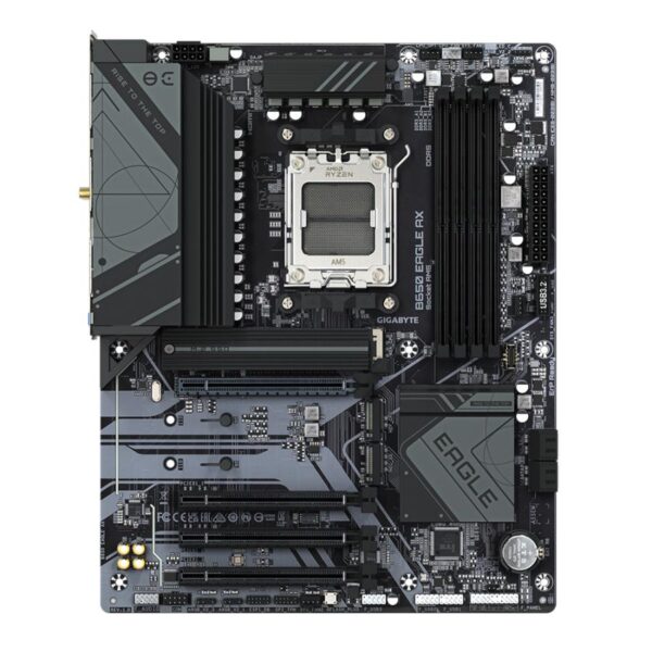 Gigabyte B650 EAGLE AX B650 EAGLE AX, ATX, AMD AM5, DDR5 (7600 OC) PCIe 5.0, Wi-Fi 6E 802.11ax, GbE - Afbeelding 2