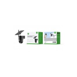 WOOX R4250 Smart 4G Outdoor PTZ Camera with Solar panel kit, 2MP, 1920x1080p, 4G LTE-FDD, Black