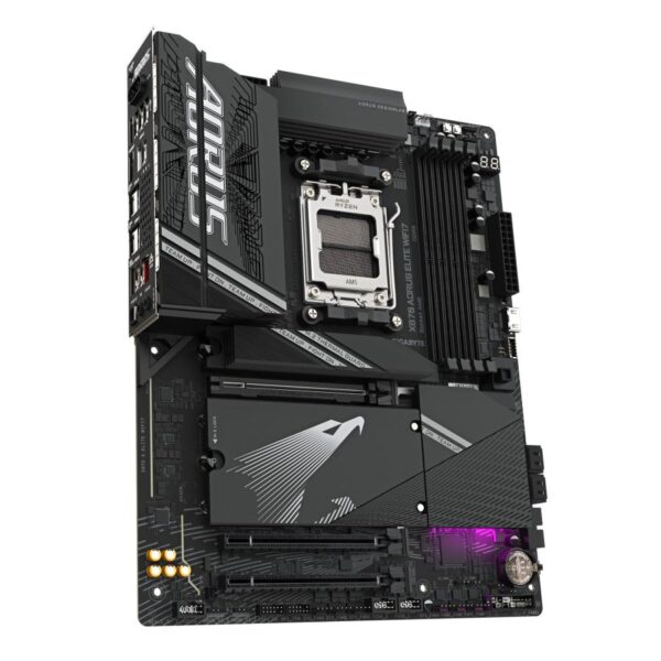 Gigabyte X870 A ELITE WIFI7, ATX, AMD AM5, X870, 4x DDR5, USB4, 2.5 GbE, Wi-Fi 7, PCIe 5.0 - Afbeelding 3