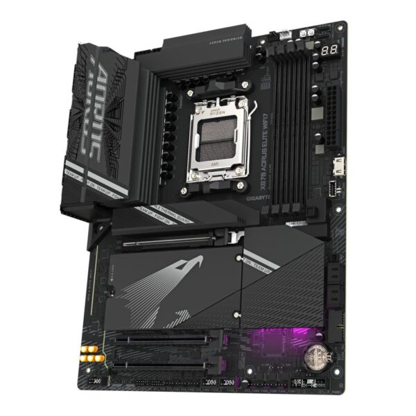 Gigabyte X870 A ELITE WIFI7, ATX, AMD AM5, X870, 4x DDR5, USB4, 2.5 GbE, Wi-Fi 7, PCIe 5.0 - Afbeelding 4