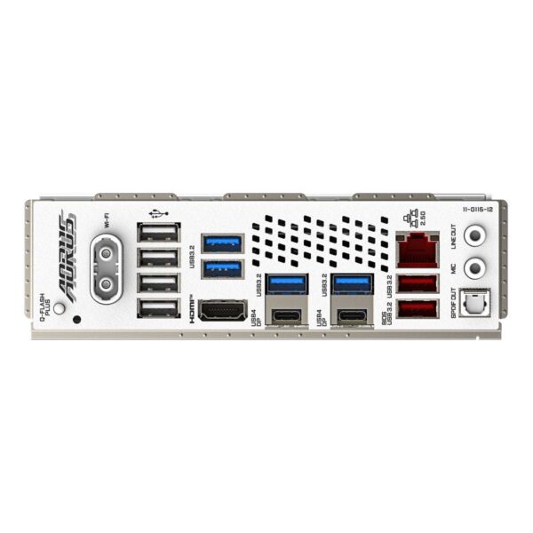 Gigabyte X870 A ELITE WF7 ICE Rev 1.0, ATX, AMD AM5, X870, 4x DDR5, USB4, 2.5 GbE, Wi-Fi 7, PCIe 5 - Afbeelding 5