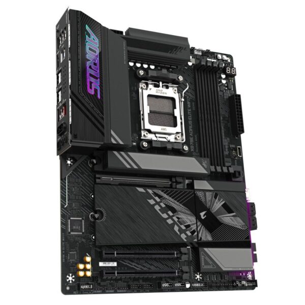 Gigabyte X870E A ELITE WIFI7, ATX, AMD AM5, X870, 4x DDR5, USB4, 2.5 GbE, Wi-FI 7, PCIe 5.0 - Afbeelding 2
