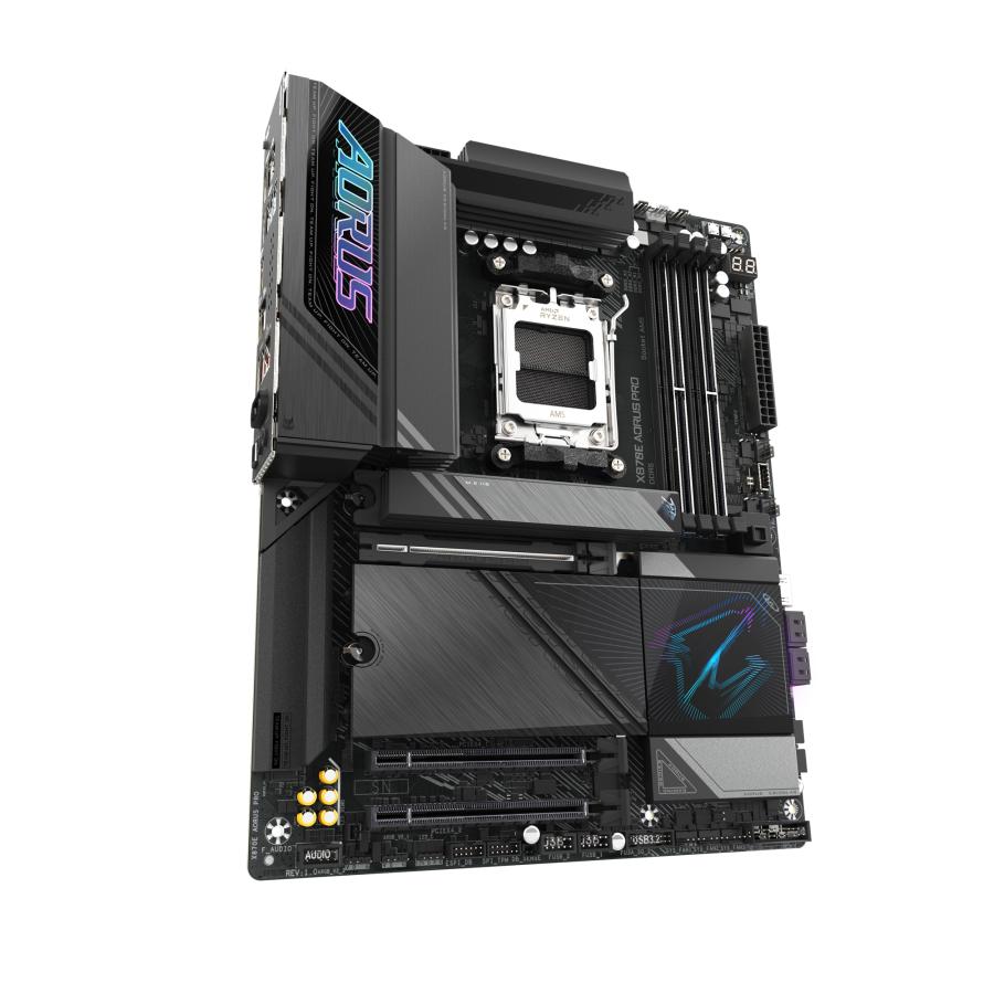 Gigabyte X870E AORUS PRO X870E AORUS PRO, ATX, AMD AM5, DDR5 8000MHz, Wi-Fi 7, 2.5GbE, USB 4 - Afbeelding 3