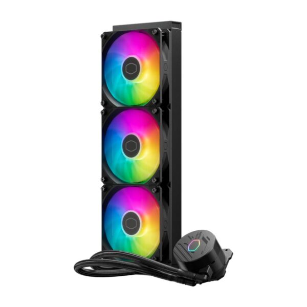 Cooler Master MLW-D36M-A18PA-RW MasterLiquid 360 Core II ARGB White, Gen 3 punp, 3x 120mm ARGB - Afbeelding 2