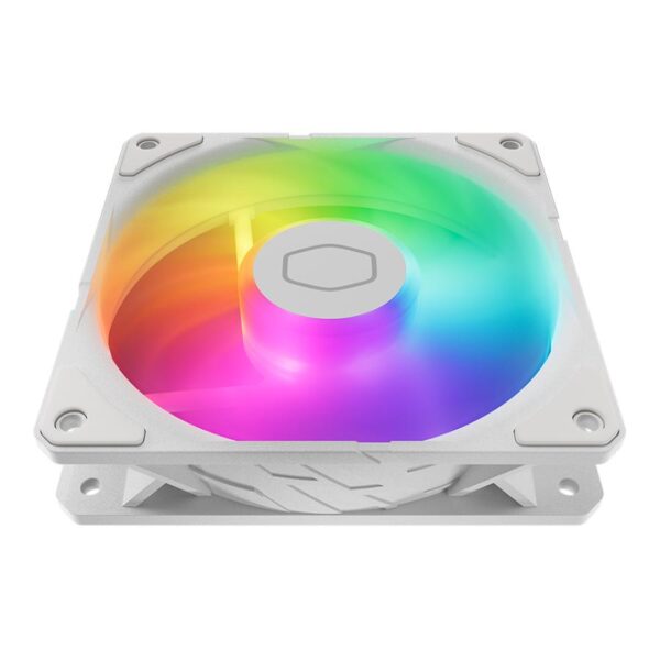 Cooler Master MFX-B2DW-25NP2-R2 SickleFlow Edge 120 ARGB White Edition, 120mm, 690~2500 RPM, White - Afbeelding 2