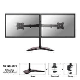 Neomounts NM-D335DBLACK NeoMounts flatscreen bureausteun Zwart