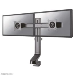Neomounts FPMA-D860DBLACK Flatscreen bureausteun, 2x 10-27" 7 kg, 26 - 45 cm, 75x75/ 100x
