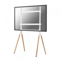 Neomounts NM-M1000WHITE Flat screen floor stand TV 40 kg, 37 - 75", 200x200/ 600x400 mm,