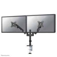 Neomounts DS70-750BL1 Desk Pole Mount, clamp/grommet, 17 - 27 inch