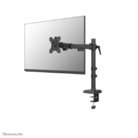 Neomounts DS60-600BL1 desk monitor arm, Clamp/Grommet, 8 kg, 10" - 32", 100 x 100 mm, Black